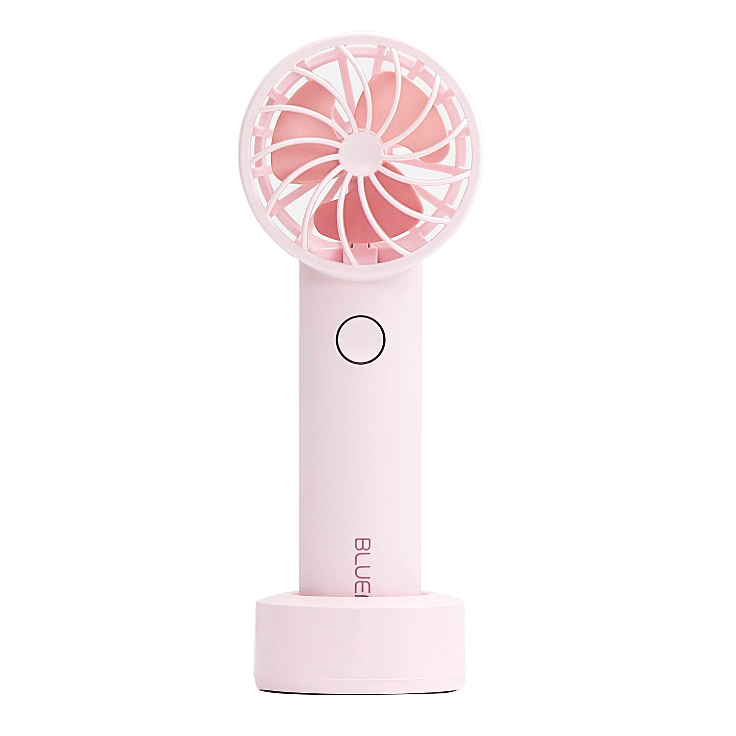 ポータブル扇風機 卓上扇風機 充電式 ピンク